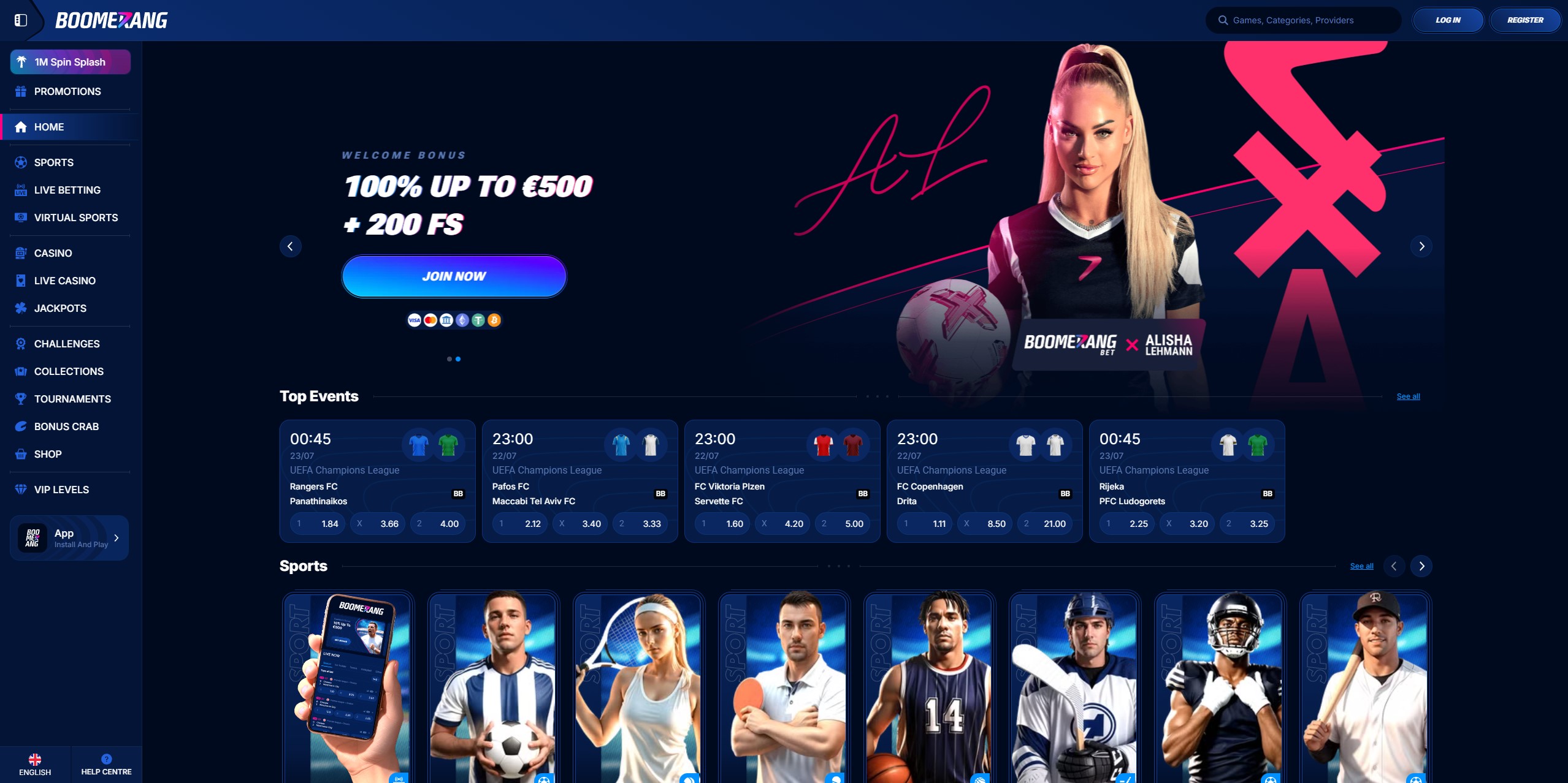 Guida alla registrazione su Boomerang Bet in tre semplici passaggi
